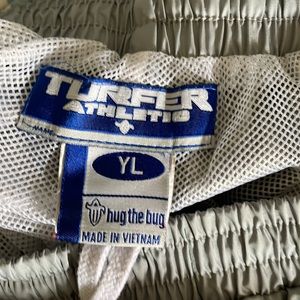 A gray light snow and rain  pant